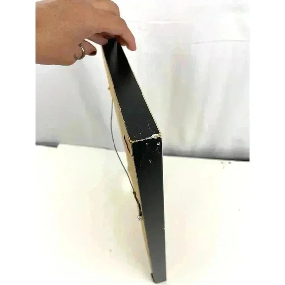 VTG 80's Storyteller Southwestern Crewel Embroidered Framed Wall Art 12"x 15.5" - Picture 10 of 11